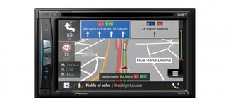 Pioneer AVIC-Z730DAB, bilstereo med trådlös Apple CarPlay, navigation