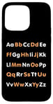 iPhone 15 Pro Max Fun Colorful Alphabet Design Teacher Educator Gift Case