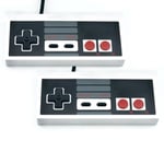Lot De 2 Manettes De Jeu Pour Console Nintendo Nes (Retro Gaming, Pad, Controller, Joystick...)