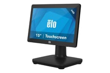 EloPOS System i5 - med I/O Hub Stand - alt-i-én - AI-klar - Core i5 8500T 2.1 GHz - vPro - 8 GB - SSD 256 GB - LED 15.6"