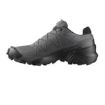 SALOMON Mens Speedcross Hiking Shoe, Magnet Black Grey, 8 UK