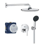 Grohe Vitalio Start Dusjpakke For innbygning, 2 uttak, Krom - 25292000