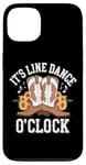 Coque pour iPhone 13 It's Line Dance O'Clock Country Music Dance Western