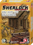 ABACUSSPIELE 48204 – Sherlock Far West – Le pacte avec Le Diable, Krimi Jeu de Cartes