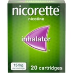 15mg Inhalator (20 Cartridges), Discreet & Convenient Nicotine Inhaler