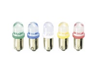 Barthelme Led-Signallampa Ba9s Vit 24 V/Dc, 24 V/Ac 59092415