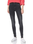 Tommy Jeans Femma MID RISE SKINNY NORA PLGY Jeans, Noir (Denim 1cd), W30/L28