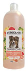 VETOCANIS Shampoing pour Chien à Usage Quotidien Doux et Rafraichissant Le Pelage - Convient Tous Types de Pelages Chiot sans Silicone ni Parabène Pamplemousse & Tilleul 1L, Rose