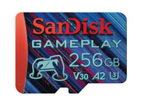 SanDisk Minnekort Micro SDXC Extreme 256G Gaming. Class 10 UHS-I U3 V30 A2 190/130MB/s