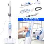 Steam Mop Steam Cleaner Preheat 1500W Handheld & Upright Floor Steamer Vacuuming