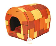 Croci Coussin Tunnel pour Chien Rouge