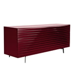 Horm - Tide Buffet Glossy Wine Red/MCM Black - Barskåp - Karim Rashid - Röd - MDF/Metall/Trä