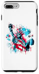 iPhone 7 Plus/8 Plus American Style Statue of Liberty Spray Paint Case