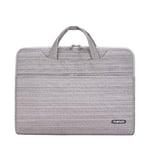 ZYDP Laptop Case Bag Multifunction Notebook 13"/14"/15" Business Computer Travel Bag (Color : Light gray, Size : 13 inches)