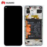 Original Huawei P40 Lite 5G Écran Tactile D'Affichage LCD Écran 02353SUQ Argent