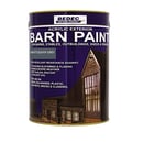 BEDEC BARN PAINT SEMI GLOSS BATTLESHIP GREY 5L