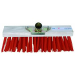 MSV Tête de Balai Cantonnier PVC Rouge