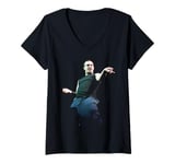 Womens Robbie Williams Of Take That Live At Wembley Arena 1999 V-Neck T-Shirt