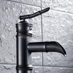 Oil rubbed Bronze Bamboo Shoot Style Bathroom Basin Mixer Tap Faucet yhg017