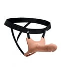 Hollow Strap-On Silicone Dildo m/ Harness