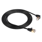 Câble Ethernet RJ45 Cat8, câble réseau haute vitesse Cat8, mâle vers mâle, 40 Gbit/s, 2000 MHz, SFTP pour routeur, modem, serveur, etc. - 2 m (haut)