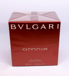 BVLGARI OMNIA EAU DE PARFUM 40ml CLASSIC BROWN BOTTLE BRAND NEW AND SEALED