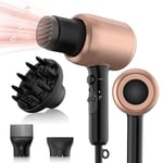 UKLISS Seche Cheveux 2000W, Sèche Cheveux Professionnel 3 en 1: Boucle, Ondule, Lisseur, Sèche-cheveux Ionique Hair Dryer Rapide & Volume, Blow Dry & Style, 3 Températures et 2 Vitesses