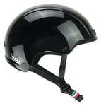 CGM Ebi Basic Casque vélo Adulte Unisexe, Noir, XXL (61cm)