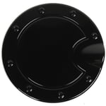 Tlily - Couvercle de Porte RéServoir Carburant Garniture Bouchon Gaz pour 2010 2011 2012 2013 2014 2015 2016 2017 ram 1500 Accessoires (Noir)