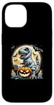 Coque pour iPhone 14 Costume d'Halloween de maman T-Rex Dinosaure Trick or Treat Grave