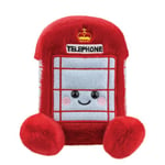 Aurora, 61569, Palm Pals Telephone Box, 5I, Soft Toy, Red and White