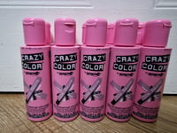 10x Crazy Color Semi Permanent Hair Dye - Ice Mauve 100ml New