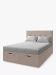 Koti Home Arun Upholstered Ottoman Storage Bed, King Size