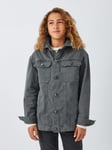 John Lewis Kids' Denim Overshirt, Black