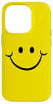 Coque pour iPhone 14 Pro T-shirt pour enfants avec visage souriant et amusant