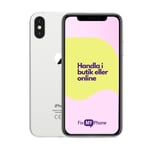 iPhone X Förnyad begagnad Silver 256 GB, Silver, Premium