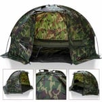 Carp Fishing Bivvy Day Tent Shelter 1 Man Fishing Camo Bivvy, Pegs DPM CAMO