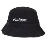 Malbon Nylon Bucket Hat - Black (Storlek: L/XL)