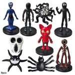 9 st Roblox Doors Actionfigur Escape The Gate Spel Leksaker Digital Monster Sea Urchin Leksaker Dekor Present - Jxlgv[GL]