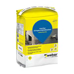 Mortier d'imperméabilisation pour fondations ou piscines, 5kg, WEBERDRY PLUS, WEBER