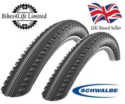 2 x Schwalbe Hurricane Addix - Rigid Tyre 29 x 2.0