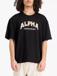 Alpha Industries College Logo Crew Neck T-Shirt