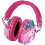 Vanderfields Casque Anti Bruit Enfant - Réglable Pliable et Confortable Casque Protection Auditive 27dB SNR pour Kids, Garcon et Fille Âge 3-16 Years, TDAH, Bruit de l'aéroport, Feux d’Artifice