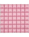 Rosa Waffle Folie Ballong for Backdrop/Bakgrunn 91,4 cm x 91,4 cm