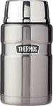 Thermos Food Flask, Gun Metal, 9.4 x 9.4 x 18.3 cm