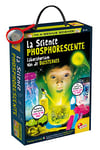 Lisciani - I'M A GENIUS - La Science Phosphorescente - Le Laboratoire de l'Obscurité - Jeu Educatif Scientifique - Des Expériences qui Brillent dans le Noir - De 7 à 12 ANS