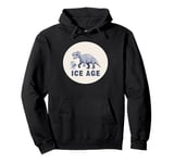 Funny Ice Age and Dinosaurs Pullover Hoodie