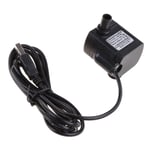 Micro Flow justerbar vattenpump DC3.5V-9V 3W USB mini dränkbar vattenpump Ultratyst tank fontänvattenpump