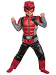 Red Ranger Muscle Saban's Power Rangers Beast Morphers Toddler Boys Costume