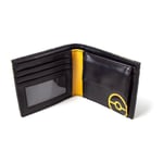 Pikachu Manga Bi-fold Wallet, Male, Black/Yellow (MW116834POK)